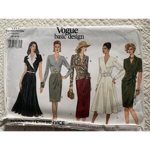 Vogue Misses Top Skirt Sewing Pattern 1311 Sz 12 - 16 - Uncut